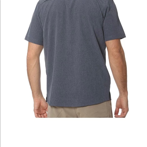 NWT Men Zeroxposur travel serie short sleeve shirt - Picture 4 of 8